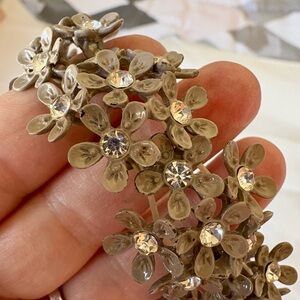 Floral Crystal Bracelet